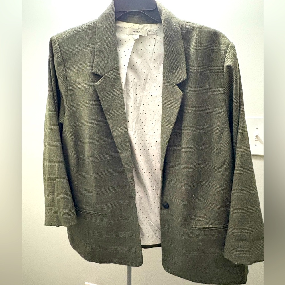 Olive Green Blazer